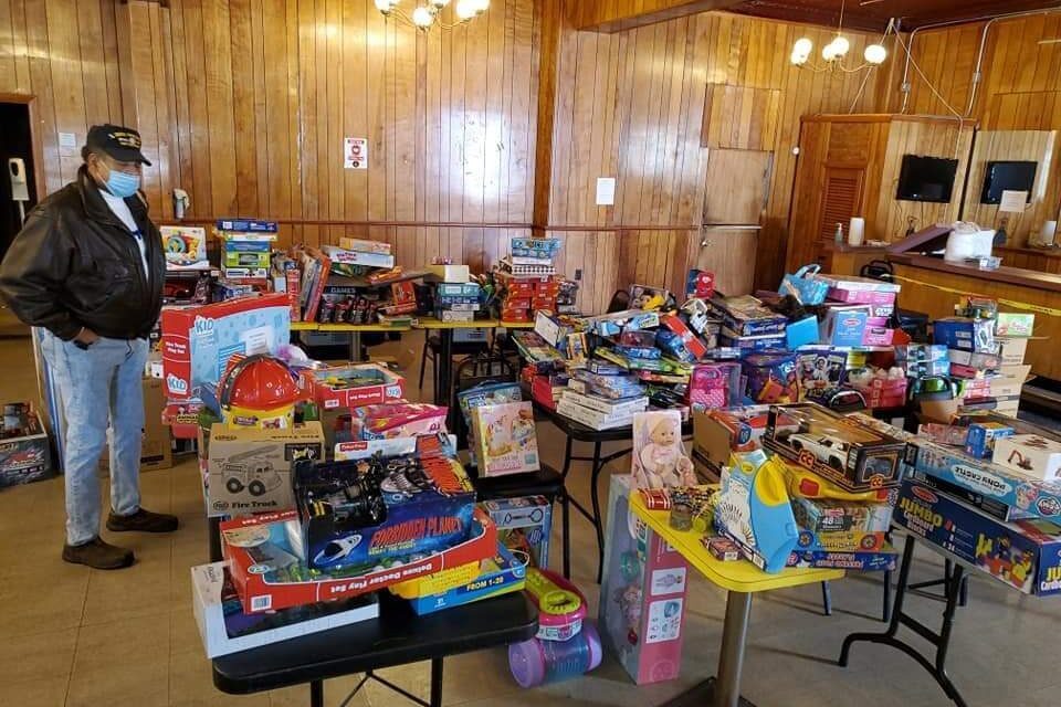 A room filled with lots of toys and tables.